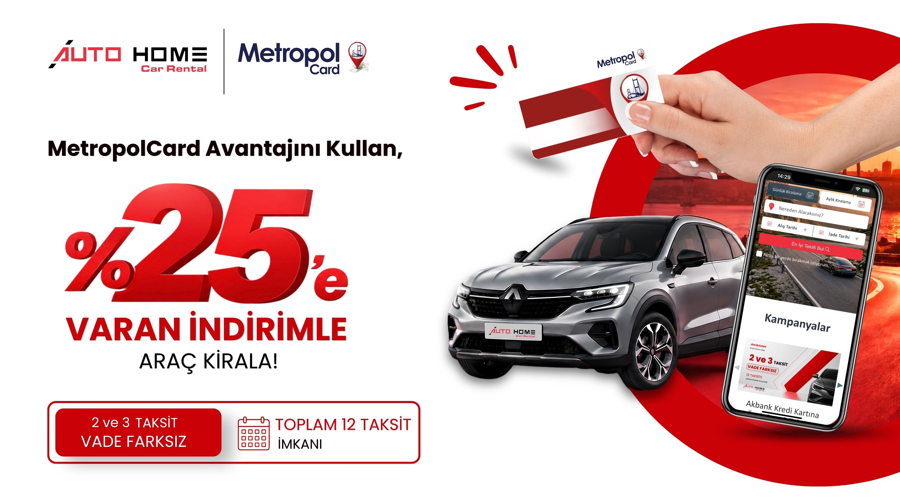 MetropolCard Kullanıcılarına Auto Home’da %25’e Varan İndirim!